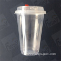 PET Cold Drinks Cup Disposable Cups With Lids